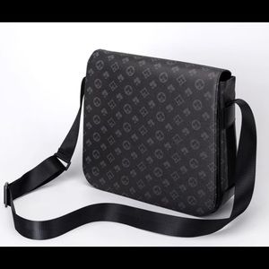 Men's Bag Casual One Shoulder Leather Luxury Designer Handbag Business